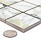 Touche 2" Square Jade 11-3/4" x 11-3/4" Porcelain Mosaic Tile - 1 Tiles Per Case - 0.98 Square Feet