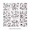 Touche 2" Square Rubis 11-3/4" x 11-3/4" Porcelain Mosaic Tile - 1 Tiles Per Case - 0.98 Square Feet