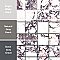 Touche 2" Square Rubis 11-3/4" x 11-3/4" Porcelain Mosaic Tile - 1 Tiles Per Case - 0.98 Square Feet