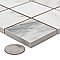 Touche 2" Square Zebre 11-3/4" x 11-3/4" Porcelain Mosaic Tile - 1 Tiles Per Case - 0.98 Square Feet