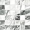 Touche 2" Square Zebre 11-3/4" x 11-3/4" Porcelain Mosaic Tile - 1 Tiles Per Case - 0.98 Square Feet