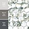 Touche 4" Hex Jade 11-3/4" x 13-5/8" Porcelain Mosaic Tile - 1 Tiles Per Case - 1.13 Square Feet