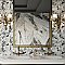 Touche 4" Hex Zebre 11-3/4" x 13-5/8" Porcelain Mosaic Tile - 1 Tiles Per Case - 1.13 Square Feet