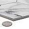 Touche 4" Hex Zebre 11-3/4" x 13-5/8" Porcelain Mosaic Tile - 1 Tiles Per Case - 1.13 Square Feet