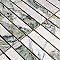 Touche Brick Stacked Jade 11-3/4" x 11-3/4" Porcelain Mosaic Tile - 1 Tiles Per Case - 0.98 Square Feet