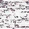 Touche Brick Stacked Rubis 11-3/4" x 11-3/4" Porcelain Mosaic Tile - 1 Tiles Per Case - 0.98 Square Feet