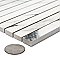 Touche Brick Stacked Zebre 11-3/4" x 11-3/4" Porcelain Mosaic Tile - 1 Tiles Per Case - 0.98 Square Feet