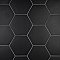 Apini Hex Matte Black 9-1/8" x 10-1/2" Porc Floor & Wall Tile - Sold Per Case of 14 - 7.14 Sq. Ft.
