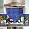 Indico Cobalto 13-1/8" x 13-1/8" Porcelain Floor & Wall Tile -9 Tiles Per Case - 10.98 Sq. Ft.