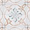 Saint Germain Chaud Deco Jules 5-3/4" x 5-3/4" Porcelain Floor & Wall Tile - 10.46 Sq. Ft - 44 Tiles Per Case