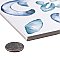 Saint Germain Gele Deco Flore 5-3/4" x 5-3/4" Porcelain Floor & Wall Tile - 10.46 Sq. Ft - 44 Tiles Per Case