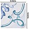Saint Germain Gele Deco Jules 5-3/4" x 5-3/4" Porcelain Floor & Wall Tile - 10.46 Sq. Ft - 44 Tiles Per Case