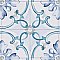 Saint Germain Gele Deco Jules 5-3/4" x 5-3/4" Porcelain Floor & Wall Tile - 10.46 Sq. Ft - 44 Tiles Per Case