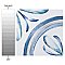 Saint Germain Gele Deco Rivette 5-3/4" x 5-3/4" Porcelain Floor & Wall Tile - 10.46 Sq. Ft - 44 Tiles Per Case