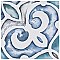 Saint Germain Gele Deco Simone 5-3/4" x 5-3/4" Porcelain Floor & Wall Tile - 10.46 Sq. Ft - 44 Tiles Per Case