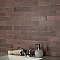Heritage Wine 2-3/8" x  9-5/8" Porcelain Floor & Wall Tile - 34 Tiles Per Case - 5.78 Sq. Ft.