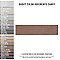 Heritage Wine 2-3/8" x  9-5/8" Porcelain Floor & Wall Tile - 34 Tiles Per Case - 5.78 Sq. Ft.