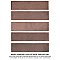 Heritage Wine 2-3/8" x  9-5/8" Porcelain Floor & Wall Tile - 34 Tiles Per Case - 5.78 Sq. Ft.