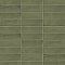 Coco Matte Moss Verde 2" x 5-7/8" Porcelain Floor & Wall Tile - 66 Tiles Per Case - 5.94 Sq. Ft.