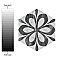 Classico Bardiglio Hex Daisy 7" x 8" Porcelain Floor & Wall Tile - Per Case of 25 - 7.50 Sq. Ft.