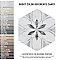 Classico Bardiglio Hex Dahlia Light 7" x 8" Porcelain Floor & Wall Tile - Per Case of 25 - 7.50 Sq. Ft.