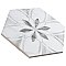Classico Bardiglio Hex Dahlia Light 7" x 8" Porcelain Floor & Wall Tile - Per Case of 25 - 7.50 Sq. Ft.