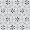 Classico Bardiglio Hex Dahlia Light 7" x 8" Porcelain Floor & Wall Tile - Per Case of 25 - 7.50 Sq. Ft.
