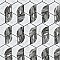 Classico Bardiglio Hex Moon Dark 7" x 8" Porcelain Floor & Wall Tile - Per Case of 25 - 7.50 Sq. Ft.