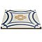 Caprice Saint Tropez 7-7/8" x 7-7/8" Porcelain Tile - Blue/Wine- Per Case of 25 - 11.46 Square Feet