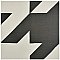 Caprice Tweed Black & White 7-7/8" x 7-7/8" Porcelain Tile - Black/White- Per Case of 25 - 11.46 Square Feet