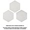 Heritage Hex Snow 7" x 8" Porcelain Floor & Wall Tile - 25 Tiles Per Case - 7.5 Sq. Ft.