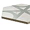 Classico Carrara Hexagon Marble Look Flow 7" x 8" Porcelain Tile - Sold Per Case of 25 Tile - 7.67 Square Feet Per Case