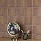 Quarry Flame Brown 5-7/8" x 5-7/8" Ceramic Floor & Wall Quarry Tile - 23 Tiles Per Case - 5.98 Sq. Ft.