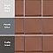 Quarry Cove Base Red II 5-7/8" x 5-7/8" Ceramic Floor and Wall Trim1 Tiles Per Case - 0 Square Feet