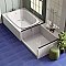 Piscina Brick Glossy Cobalto 9-5/8" x 19-1/2" Porcelain Floor and Wall Tile - 8 Tiles Per Case - 10.64 Square Feet