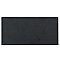 Piscina Brick Matte Nero 9-5/8" x 19-1/2" Porcelain Floor and Wall Tile - 8 Tiles Per Case - 10.64 Square Feet