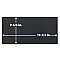 Piscina Brick Matte Nero 9-5/8" x 19-1/2" Porcelain Floor and Wall Tile - 8 Tiles Per Case - 10.64 Square Feet