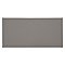 Piscina Brick Matte Dark Grey 9-5/8" x 19-1/2" Porcelain Floor and Wall Tile - 8 Tiles Per Case - 10.64 Square Feet