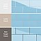 Piscina Brick Glossy Blue 4-3/4" x 9-5/8" Porcelain Floor and Wall Tile - 34 Tiles Per Case - 11.22 Square Feet