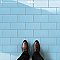 Piscina Brick Glossy Blue 4-3/4" x 9-5/8" Porcelain Floor and Wall Tile - 34 Tiles Per Case - 11.22 Square Feet