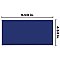 Piscina Brick Cobalt Glossy 4-3/4" x 9-5/8" Porcelain Floor & Wall Tile -34 Tiles Per Case - 11.22 Sq. Ft.