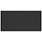 Piscina Brick Nero Matte 4-3/4" x  9-5/8" Porcelain Floor & Wall Tile -34 Tiles Per Case - 11.22 Sq. Ft.