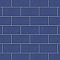 Piscina Brick Cobalt Matte 4-3/4" x 9-5/8" Porcelain Floor & Wall Tile -34 Tiles Per Case - 11.22 Sq. Ft.