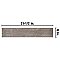 Cava Bobal 6" x 31-1/2" Porcelain Floor & Wall Tile - Sold Per Case of 9 - 12.15 Sq. Ft.