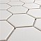 Gotham 2" Hex Unglazed Porcelain Tile - Off White - Per Case of 10 Sheets - 9.96 Square Feet