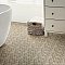 Llama 2" Hex Matte Noce 11-1/8 in. x 12-5/8 in. Porcelain Mosaic Tile - 10 Tiles Per Case - 10.0 Square Feet