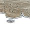Llama 2" Hex Matte Noce 11-1/8 in. x 12-5/8 in. Porcelain Mosaic Tile - 10 Tiles Per Case - 10.0 Square Feet
