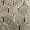 Llama 2" Hex Matte Noce 11-1/8 in. x 12-5/8 in. Porcelain Mosaic Tile - 10 Tiles Per Case - 10.0 Square Feet