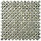 Hudson Diamond Grey Eye 12-1/4" x 12-3/8" Porcelain Mosaic Tile -10 Sheets Per Case -10.6 Sq. Ft.