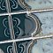 Montego Emerald 12" x 12-1/2" Porcelain Mosaic Tile -10 Tiles Per Case -10.6 Sq. Ft.